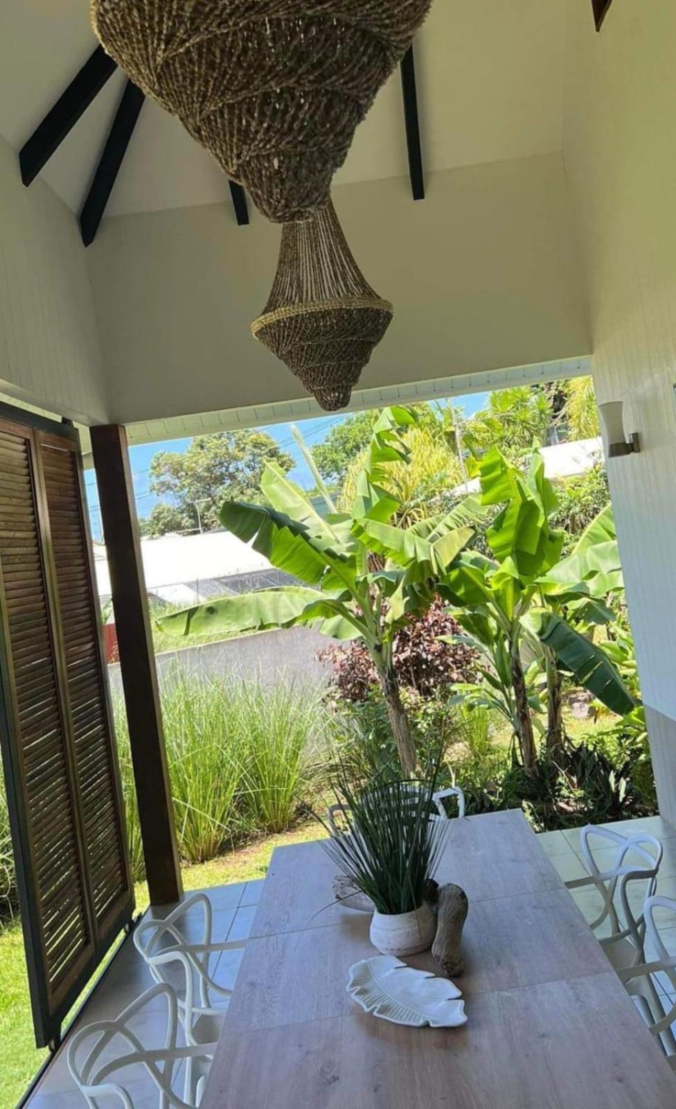 Fare Ape Bungalow F3 Atypical Local Style Faaa Buitenkant foto